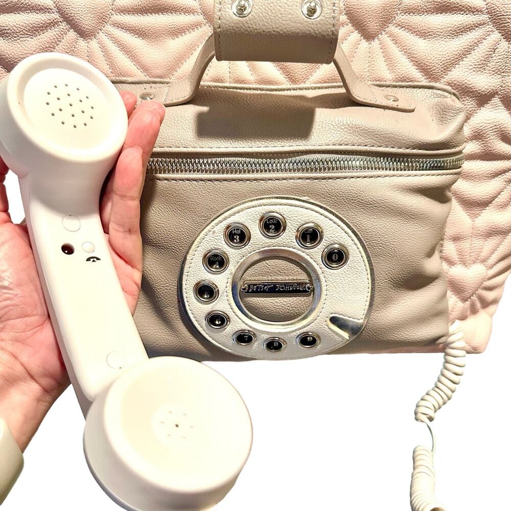Amazing and Super Rare Betsey Johnson Kitsch Phone Bag